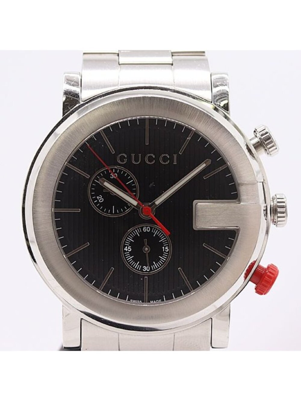 Gucci Chrono Black Dial Watch